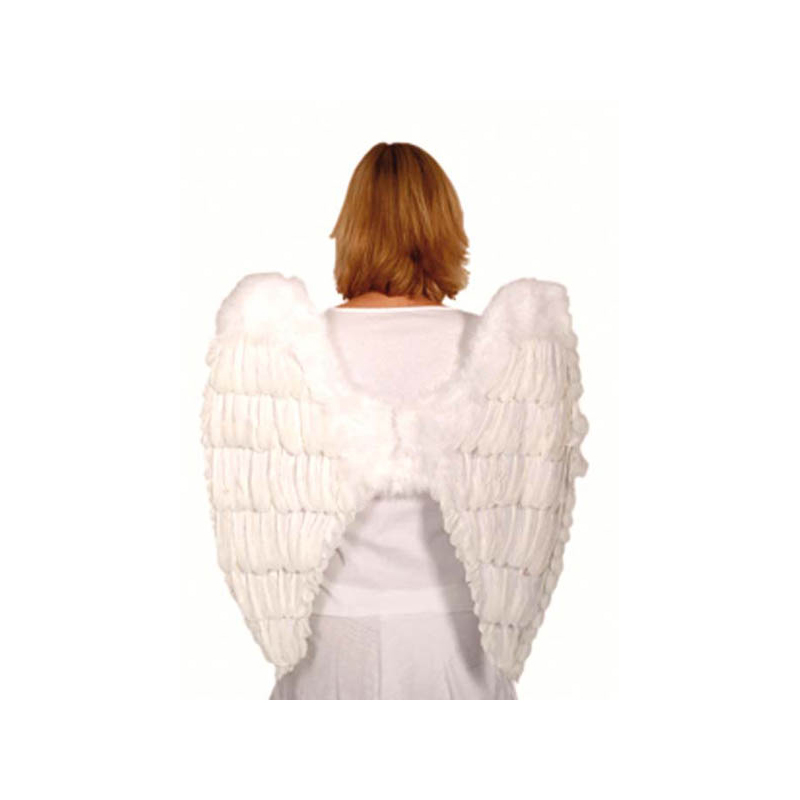 Maxi ailes d'ange plumes blanches