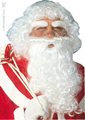 Perruque + barbe + sourcils pere no&euml;l