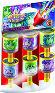 Sachet de 6 poppers personnages assortis k1