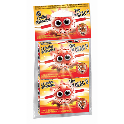 Sachet de 2 maxi boites x 24 ficelles detonantes