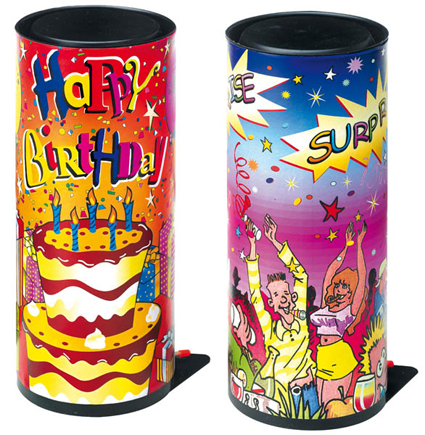 Bombe maxi anniversaire 26 cm k1 2 modeles assortis