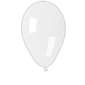 Ballons blanc diam 21 cm - circonf 66 cm - 01 - paquet de 100