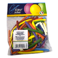 Sachet de 24 ballons a modeler 140 cm-diam 5 cm-circ 15 cm