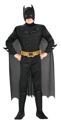 AUTRES TAILLES  Costume licence batman dark knight 3d 3/6 ans env att taille grand