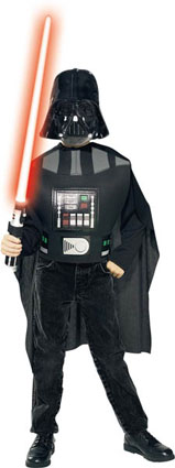 Costume licence dark vador enfant 4 ans