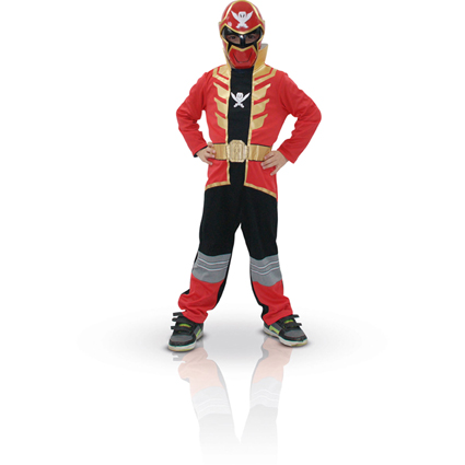 AUTRES TAILLES Deguisement power ranger rouge mega force ado attention taille grand