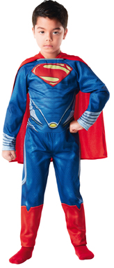 AUTRES TAILLES Deguisement licence superman man of steel 5/6 ans att taille grand
