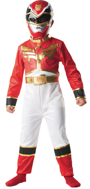 AUTRES TAILLES Deguisement power ranger rouge mega force ado attention taille grand