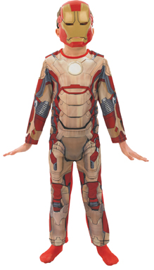 AUTRES TAILLES Deguisement licence iron man 3 taille l 7/8 ans
