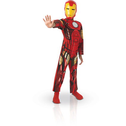 AUTRES TAILLES Costume iron man avengers assemble taille l 7/8 ans