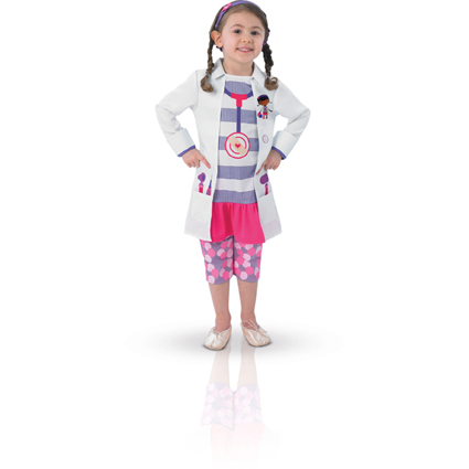 AUTRES TAILLES Deguisement docteur la peluche taille m (5-6 ans)