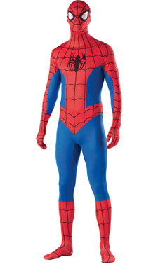 AUTRES TAILLES ADULTE Combinaison seconde peau licence spiderman taille m/l