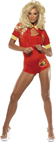 Costume gardecote sexy rouge taille M/S