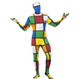 AUTRES TAILLES ADULTE Seconde peau rubiks cube taille l