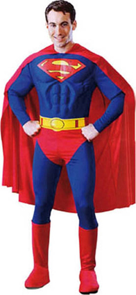 AUTRES TAILLES Costume licence superman taille l