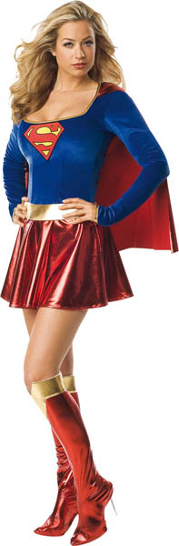 AUTRES TAILLES Costume licence supergirl