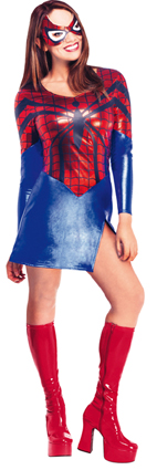 AUTRES TAILLES Costume licence spider girl