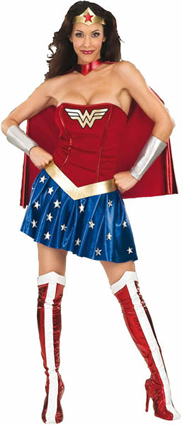 Costume licence wonder woman taille mAUTRES TAILLES