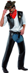 Costume village people cowboy taille unique licence