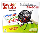 Boulier metal 18 cm + boules + plateau